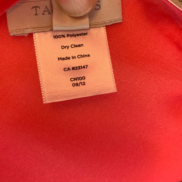 Talbots sheer pink striped poncho blouse with tags size S/M - Picture 6 of 6